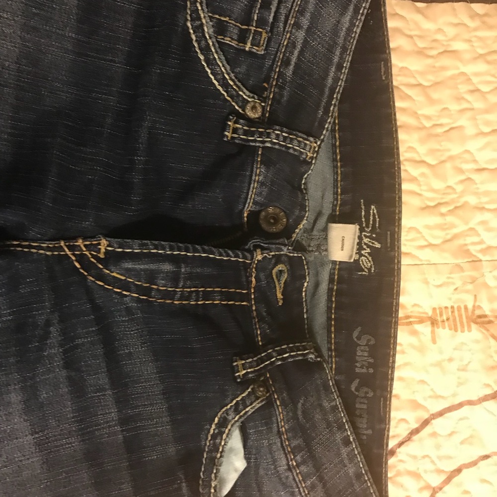 Silver jeans